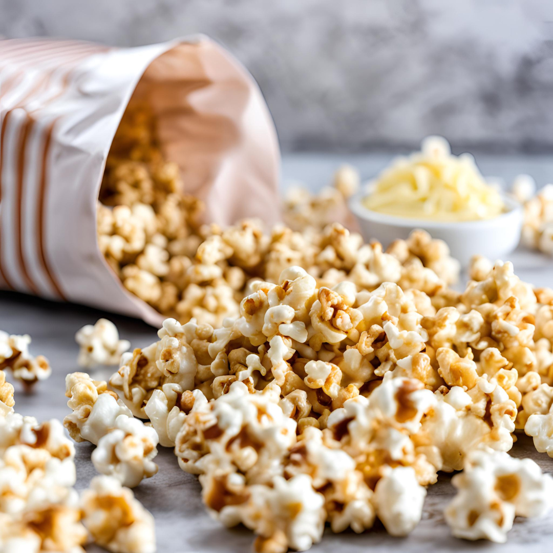 CARAMEL BUTTER POPCORN
