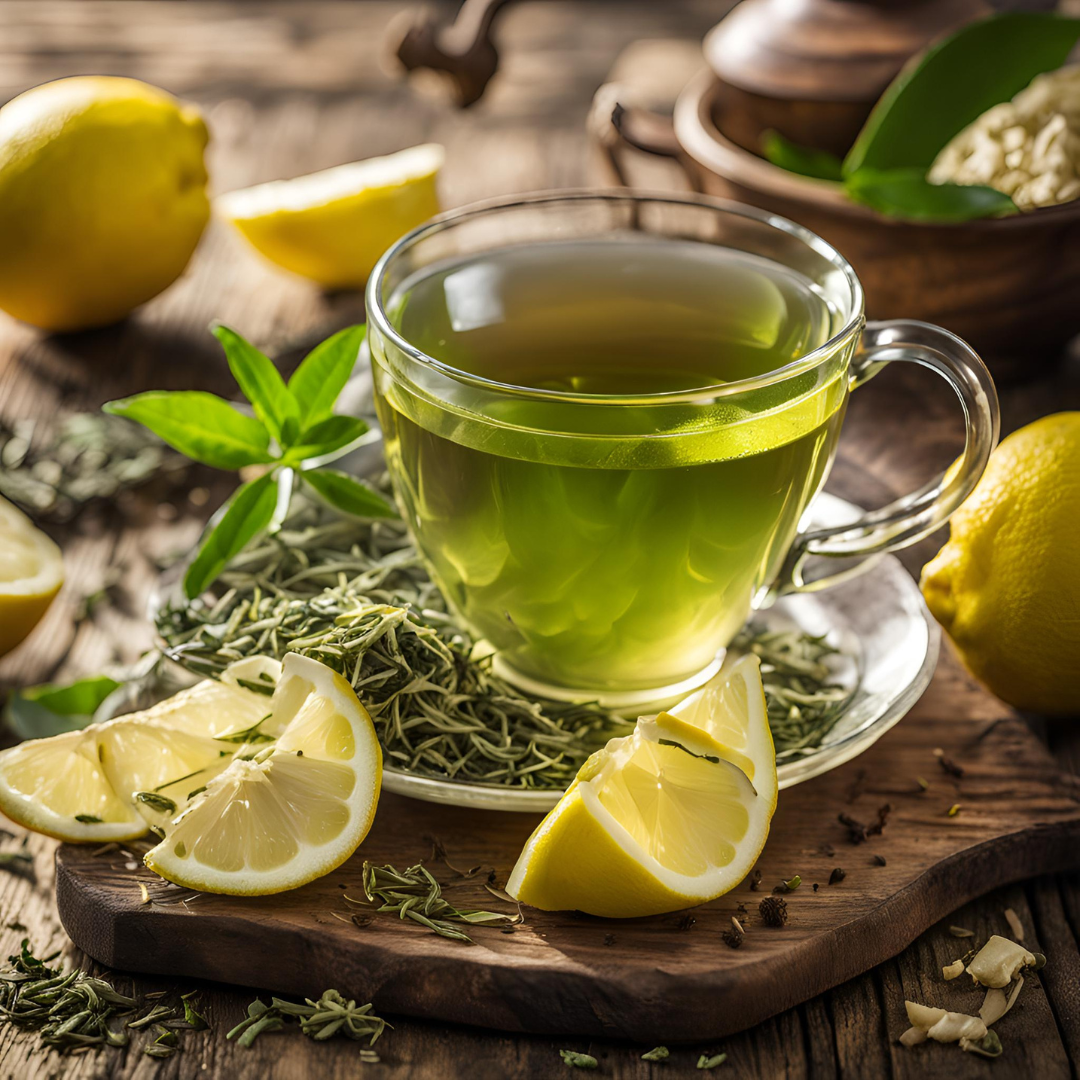 GINGER LEMON & GREEN TEA